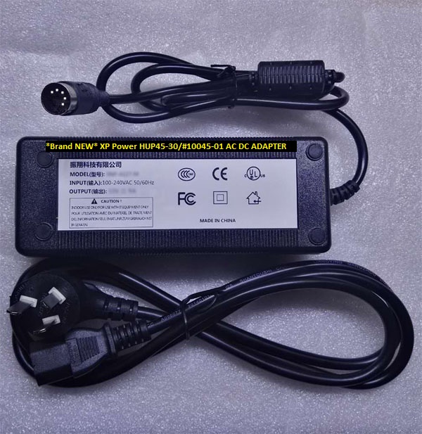 *Brand NEW* XP Power HUP45-30/#10045-01AC100-240V AC DC ADAPTER 5pin *Brand NEW* XP Power HUP45-30/#10045-01AC100-240V AC DC ADAPTER 5pin